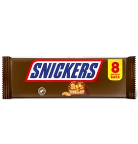 Snickers Multipack Chocolate Bars 8 x 34.5g