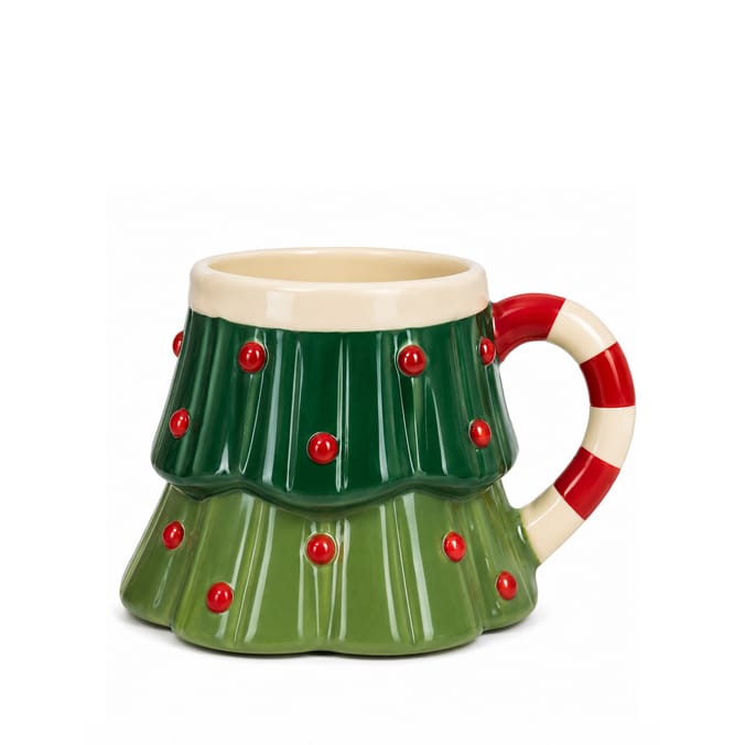 Sleigh Bells Paint Your Own Tree Mug