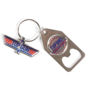 Top Gun Bottle Opener Keyring