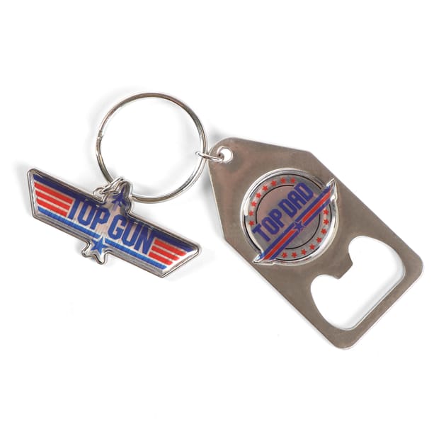 Top Gun Bottle Opener Keyring | Home Bargains