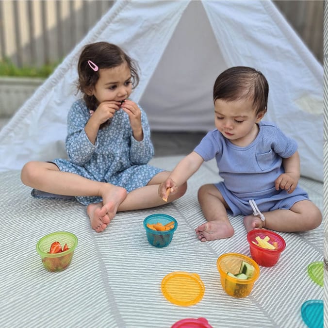 Nuby Food Pots With Lids