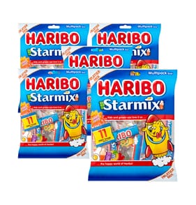  Haribo Starmix 11 Mini Bags 176g x5