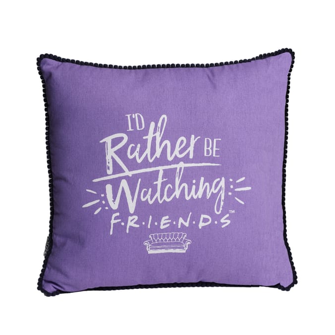 Friends Cushion - Purple