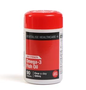 Revitalise Healthcare+ Omega-3 Fish Oil Capsules 90s