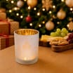 Winter Luxe Large Mercury Candle Holder