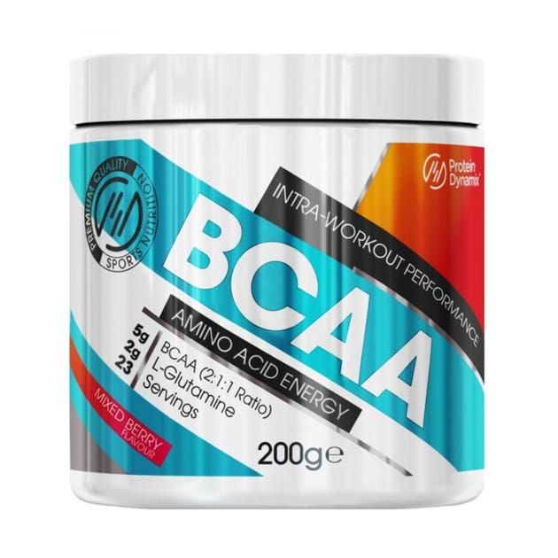 Protein Dynamix BCAA Powder 200g - Mixed Berry | Home Bargains