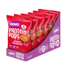 Novo Protein Pops 45g 6 Pack - Smoky Barbecue