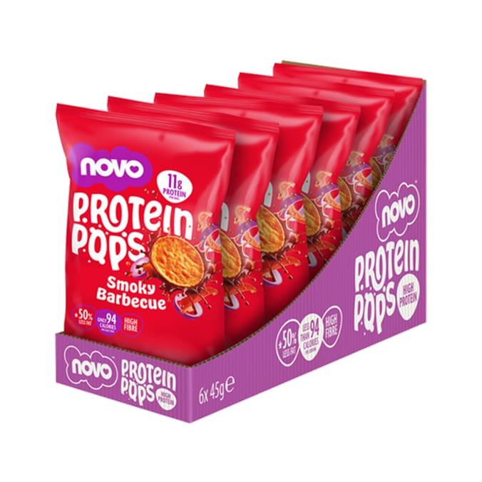 Novo Protein Pops 45g 6 Pack - Smoky Barbecue