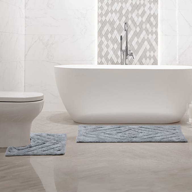 Tufted 2 Piece Bath & Pedestal Mats