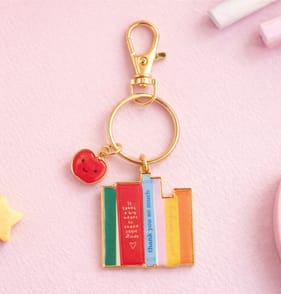 Thank You Teacher Keyring