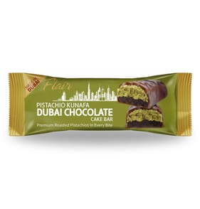 Flain Pistachio Kunafa Dubai Chocolate Cake Bar 28g