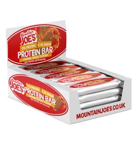 Mountain Joe's Protein Bar 55g - Caramel Biscuit x12