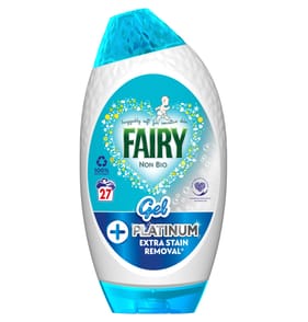 Fairy Non Bio Platinum Washing Liquid Gel 27 Washes 945ml