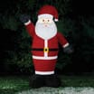Prestige Mains Operated Light-Up Self-Inflating Santa 6ft 