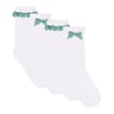 Originals Green Gingham School Socks 4 Pack