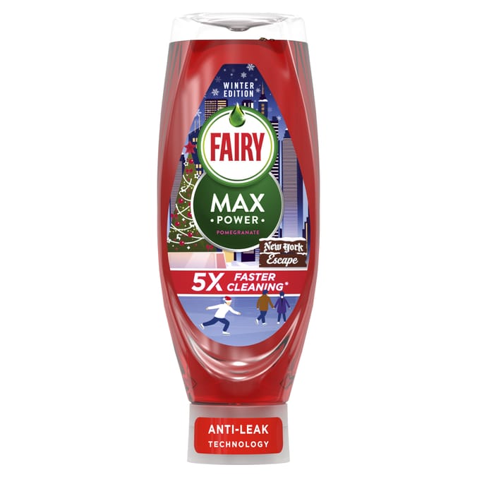 Fairy MaxPower Washing Up Liquid New York Escape 730ml