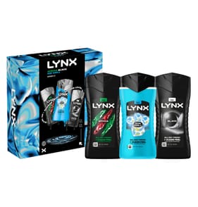 Lynx Body Wash Trio Gift Set - Africa/Black/Ice Chill