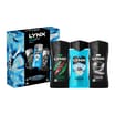 Lynx Body Wash Trio Gift Set - Africa/Black/Ice Chill