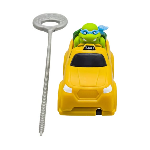 VS Rip-Spin Warriors Teenage Mutant Ninja Turtles - Leonardo vs Foot Soldier by Mattel