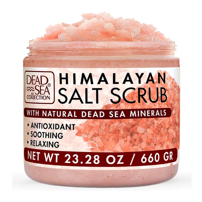 Dead Sea Himalayan Salt Scrub 