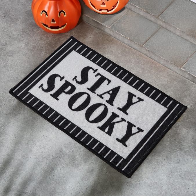 Hallow Scream Washable Door Mat - Stay Spooky