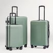 Salisburys Hard Shell Lisbon Expandable Suitcase - Green