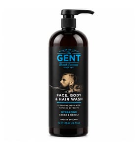 The Gent 3In1 Face, Body & Hair Wash Hydrating 1L - Cedar & Neroli