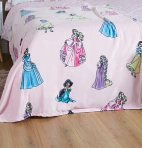 Disney Princess Fleece Throw 