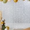 Let's Party Flower Curtain