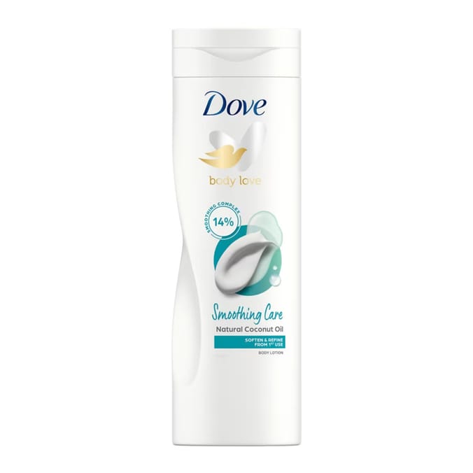 Dove Smoothing Care Natural Coconut Oil Body Lotion 400ml
