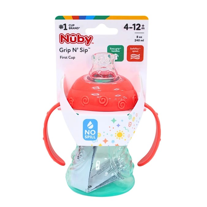 Nûby Grip N' Sip First Cup 4-12m 240ml