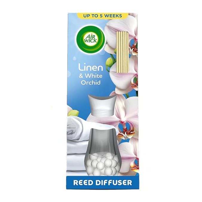 Air Wick Linen & Orchid Essential Oils Reeds Diffuser 25ml