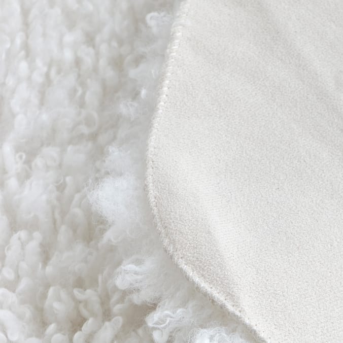 Home Collections Curly Haired Faux Fur Rug