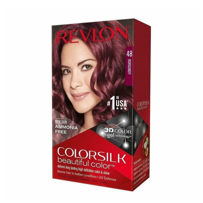 Revlon Colorsilk Permanent Hair Colour 48 Burgundy