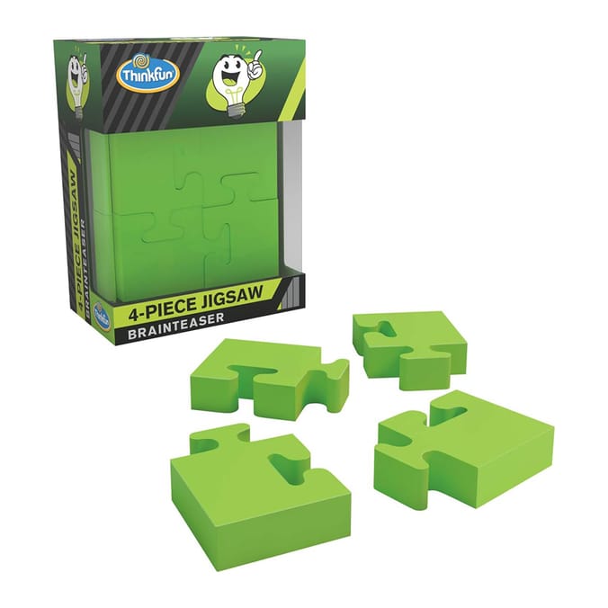 4-Piece Jigsaw Brainteaser