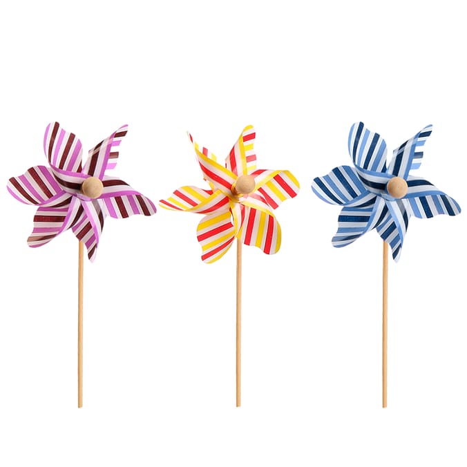 Love Gardens Small Windmills 3 Pack