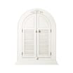 The Outdoor Living Collection Wooden Shutter Garden Mirror