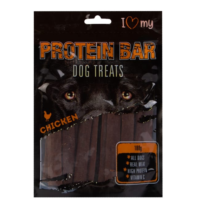I Love My Pet Protein Bar Dog Treats 180g - Chicken