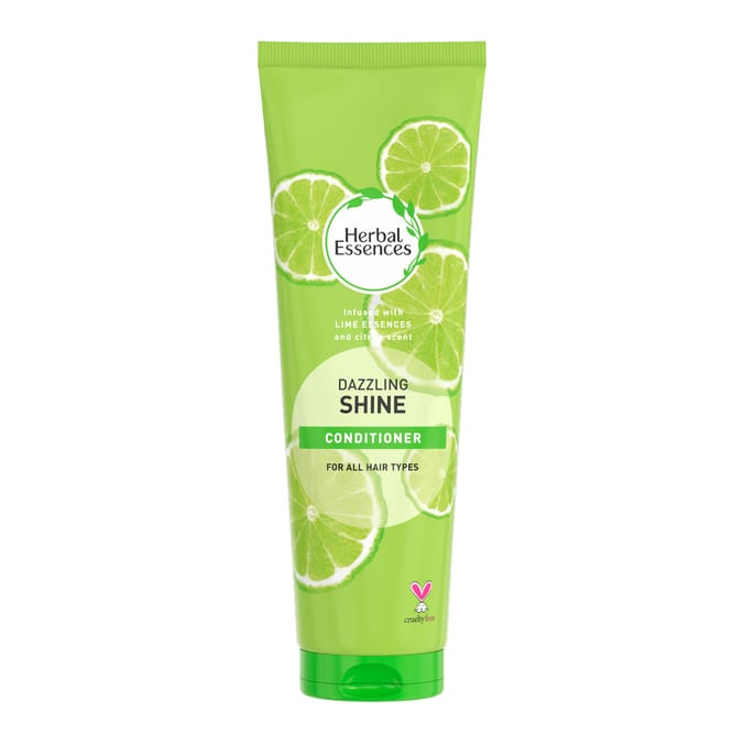 Herbal Essences Dazzling Shine Conditioner 275ml - With Lime Scent