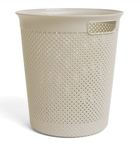 Diamond Paper Bin 12l - Cream