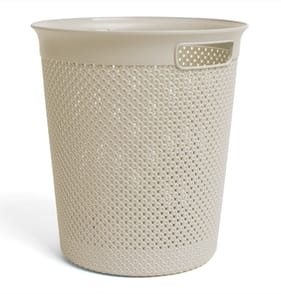  Diamond Paper Bin 12l - Cream