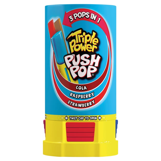 Triple Power Push Pop 34g