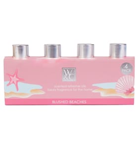 Wickford & Co Scented Refresher Oils 4 Pack - Blush Beaches