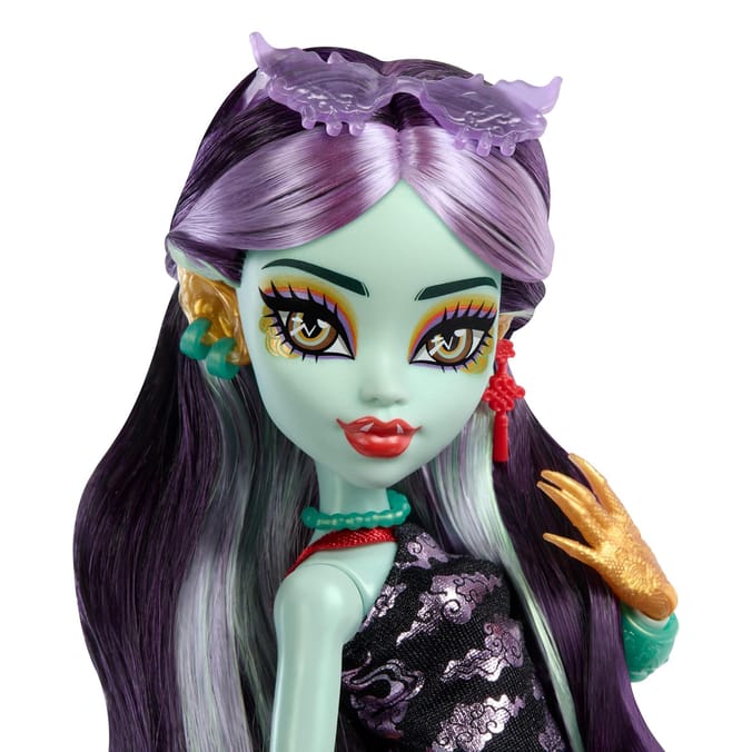 Monster High Doll with Pet & Accessories - Jinafire