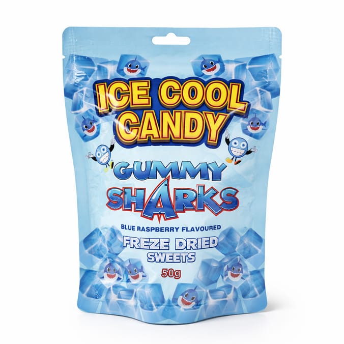 Ice Cool Candy Gummy Sharks 50g