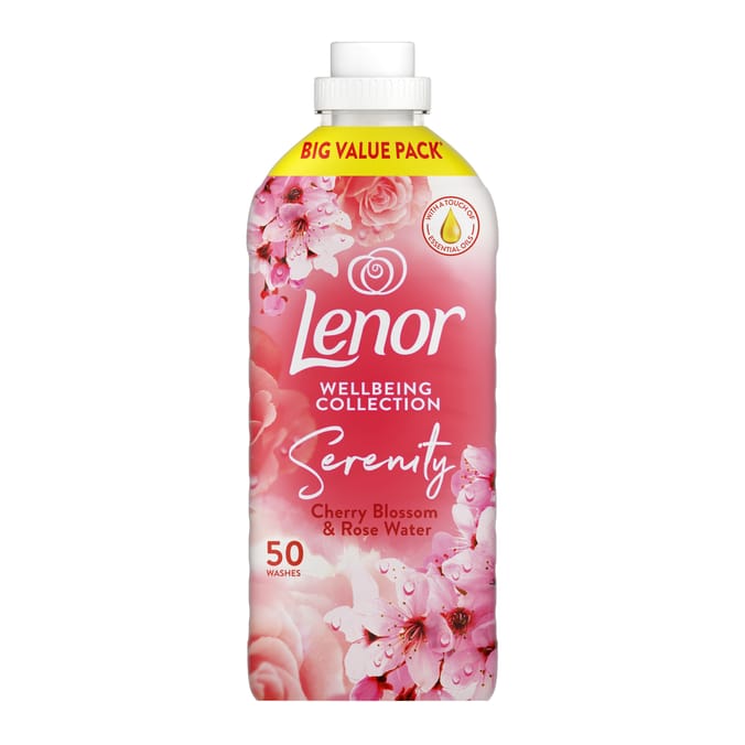 Lenor Fabric Conditioner 50 Washes - Cherry Blossom & Rose Water