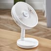 Pifco 8" Wireless Fan - White