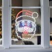 Prestige LED Twinkle Santa Window Decoration