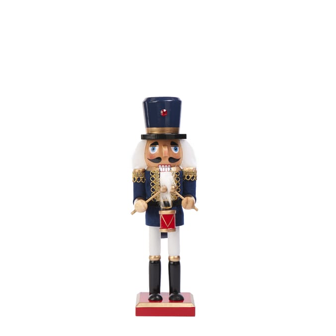Festive Feeling Wooden Christmas Nutcracker 25cm
