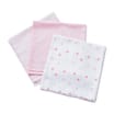 Pure Baby Muslin Cloth 3 Pack